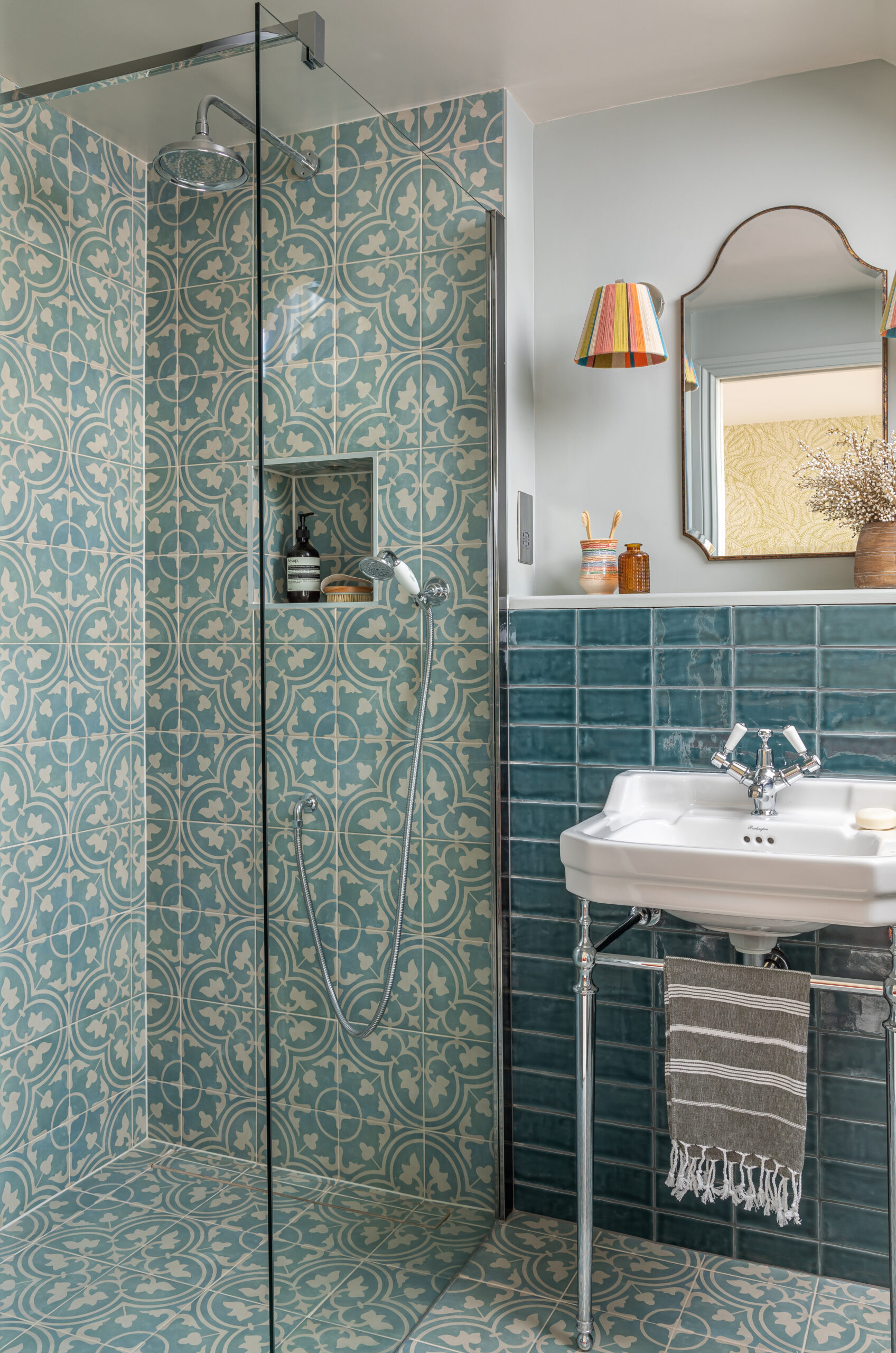 otta loft bathroom shower area