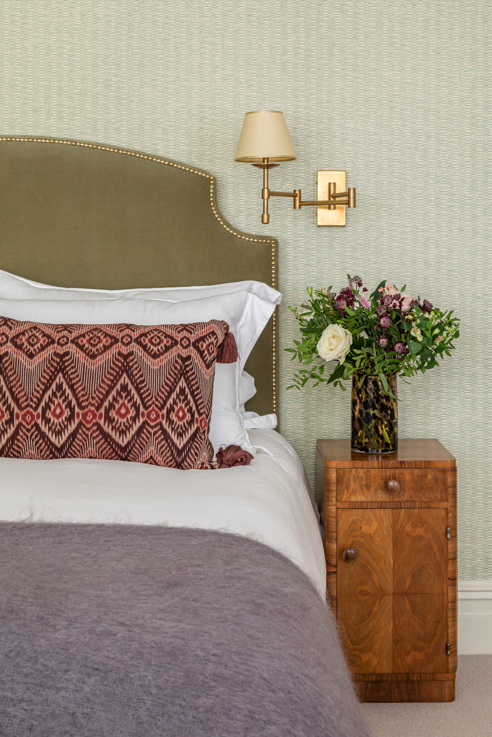 master bedroom close up balham family home otta design